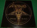 Venom - Welcome To Hell LP Record Rare Nwobhm 1st Pressing Italy Neat 1002 Oop