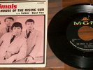 ERIC BURDON & THE ANIMALS, The House of The Rising Sun, NEAR MINT   45rpm, MGM