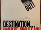 Jackie McLean “Destination Out ” Blue Note LP Japan KING GXK-8084 Stereo JAZZ