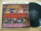 THE BUDDIES AND THE COMPACTS RARE 1965 ORIG STEREO SURF HOT ROD GARAGE LP EX/NM