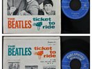 THE BEATLES EP MADE IN PORTUGAL 45 PS 7 *TICKET TO RIDE*