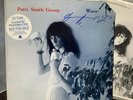 Patti Smith Group Wave LP signed by PATTI SMITH DJ Copy RARE