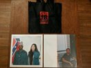 JPEGMAFIA Black Ben Carson (Bleach /250) and Veteran (Pink /750) Tour Vinyl Tote