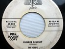 THE CHIPS doo-wop 45 white label PROMO Josie RUBBER BISCUIT b/w OH MY DARLIN F98