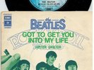THE BEATLES Got to get you into my life 45rpm 7' + PS 1976 ITALY EX+