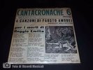 Disco 45 Giri CANTACRONACHE 6 Partigiano canta cronache 6