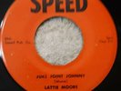 45rpm record LATTIE MOORE very rare MEMPHIS ROCKABILLY JUKE JOINT JOHNNY M-