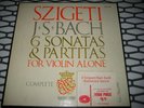 SZIGETI - JS BACH - 6 SONATAS & PARTITAS FOR VIOLN ALONE
