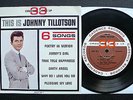 EP Johnny Tillotson - This Is - 6 Songs (33rpm) US Cadence