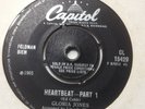 GLORIA JONES - HEARTBEAT PARTS 1&2 -UK CAPITOL CL 15429.   CONDITION VG+