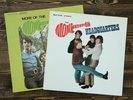 MORE OF THE MONKEES HEADQUARTERS 1986 RHINO REISSUE LPS + RARE MUSICVISION FLYER
