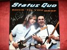STATUS QUO-ROCK TIL YOU DROP-UK VERTIGO LP*SIGNED BY BAND*