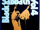 BLACK SABBATH VOL.4 RARE ORIG'72 WARNER WHITE LABEL PROMO LP w/INSERT 1A NR MINT