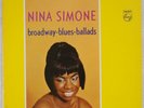 NINA SIMONE: Broadway Blues Ballads US Philips PHS 600-148 Soul Jazz LP NM-