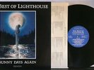 THE BEST OF LIGHTHOUSE NM ORIG 1989 CANADA ONLY LP RARE INNER PSYCH ACID PROG