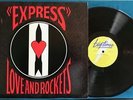 LOVE AND ROCKETS EXPRESS RARE 1986 QUIEX II VIRGIN VINYL AUDIOPHILE LP KUNDALINI