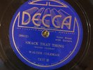 Decca 7157 Walter Coleman 2 guitars & JUG Jesse James piano B 1935 Blues 78 rpm