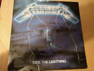 Metallica Ride the Lightning LP Anthrax Megadeth Megaforce Records HTF OZZY DIO
