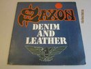 1981 - CAL 128 UK 1st pressing of SAXON - DENIM AND LEATHER - NEAR MINT CONDITIO