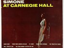 Nina Simone - At Carnegie Hall LP - Colpix - CP 455 Mono DG VG+