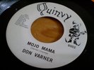 Don Varner - Mojo Mama (EX) U.S. Quinvy 8002 1970's unofficial northern