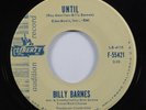 Popcorn Soul 45 BILLY BARNES Until LIBERTY VG++ promo HEAR
