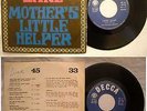 45 ROLLING STONES - LADY JANE - MATHER'S LITTLE HELPER - 1966 - DECCA 22405