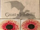 Game Of Thrones Season 3 Stark Blood Splatter Vinyl Album VERY RARE (NEW)