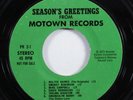 X-Mas Radio Spot 45 MOTOWN Season's Greetings From Motown Records MOTOWN