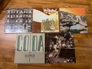 5 Vintage Led Zeppelin Records II Houses Holy Coda In Out Door PhysicalGraffiti