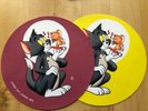 Tom & Jerry - Pair of Slip-mats - Jungle / Drum and Bass Memorabilia