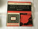 Alan Lomax SPAIN   WORLD LIBRARY OF FOLK AND PRIMITIVE MUSIC liner notes RARE