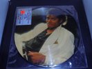 MICHAEL JACKSON PICTURE DISC LP EPIC 38867 THRILLER Record Album EX