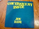 GOVERNMENT ISSUE joy ride 1984 LP Vinyl Record First Press EXCELLENT VINYL