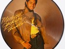 MICHAEL JACKSON LP Thriller USA PICTURE DISC Vinyl Original + Sticker
