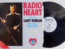 GARY NUMAN LP Radio Heart Vinyl Album 1987 w/ ELTON JOHN UNPLAYED