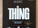 John Carpenter Signed The Thing LP Vinyl Ennio Morricone Promo Ost Soundtrack