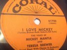 TERESA BREWER & MICKEY MANTLE 10