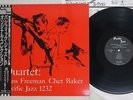 RUSS FREEMAN AND CHET BAKER QUARTET PACIFIC JAZZ PJ-1232 Japan OBI MONO VINYL LP