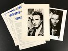 STING Nothing Like The Sun RARE PRESS KIT 1987 Orig w/Photo RARE Police