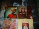 Four (4)DOLLY PARTON  lps-As Long As I Love on MONUMENT -JOLENE orig. RCA  NICE