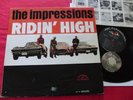 Mono LP Curtis Mayfield Impressions Ridin' High USA 1966 | EX
