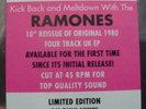 RAMONES,MELTDOWN,SEALED,4 TRACK,10