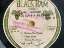 AL MOODIE - PEACE, LOVE & MESSAGE - BLACK RAM ( VERY RARE ROOTS LP ) BLACK ARK