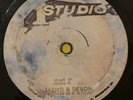 LLOYD & DEVON - PUSH PUSH / GLADIATORS - HAPPY MAN - STUDIO ONE ( ROOTS 12 )