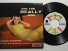 JIMMIE RODGERS ARE YOU REALLY MINE+3 ROULETTE EP+PS ITALY ROCK'N'ROLL