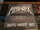 Mainiax Boys Night Out Rare Opp Heavy Metal Hard Rock Private Press LP EX