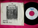 THE OVATIONS  I'll Cry / Pop Me Too  garage 45 rpm with RARE PIC SLEEVE  Rem 372