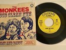 The Monkees / Rare 1969 Promo US 45 / Good Clean Fun / West Coast 45 & PS / NM
