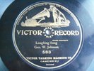 Laughing Song, Geo W Johnson 1st Black Recording Artist Victor 583, One Sided 78